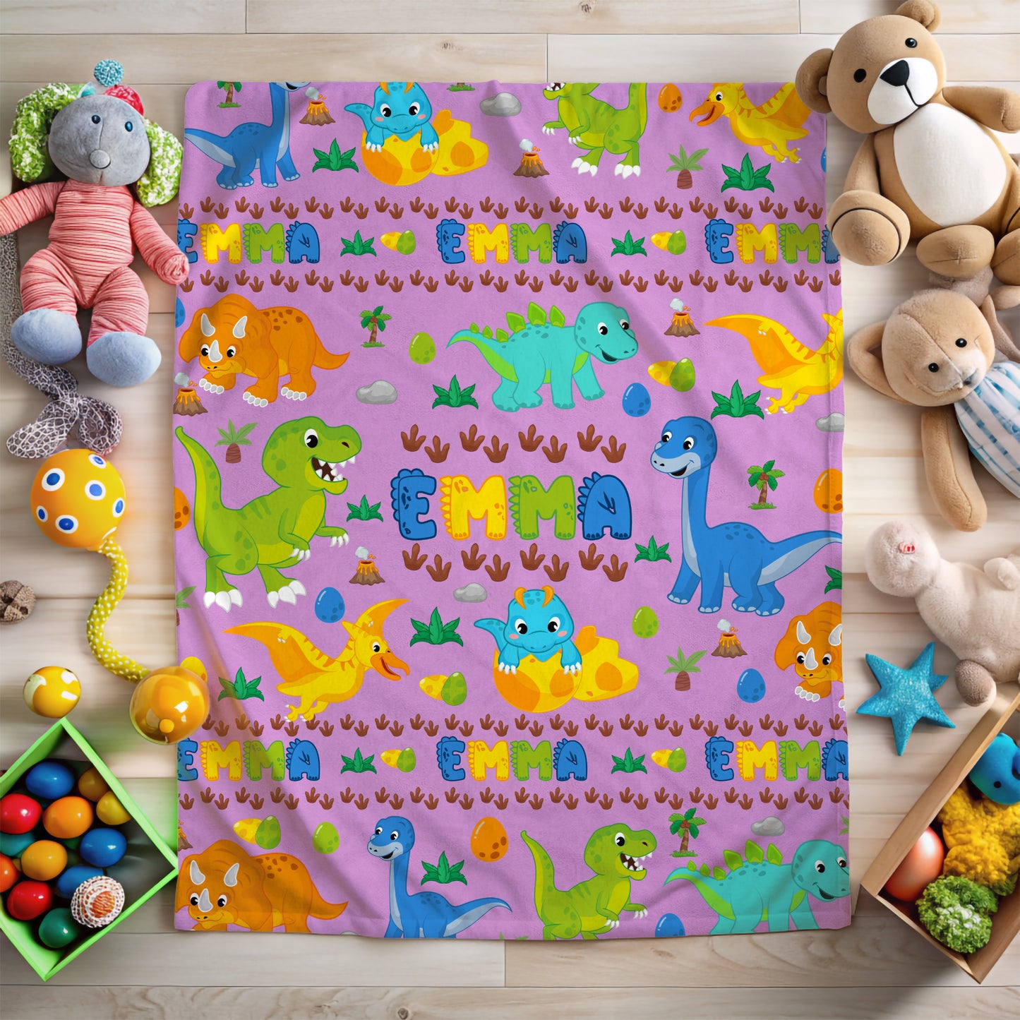 Dinosaur Blanket