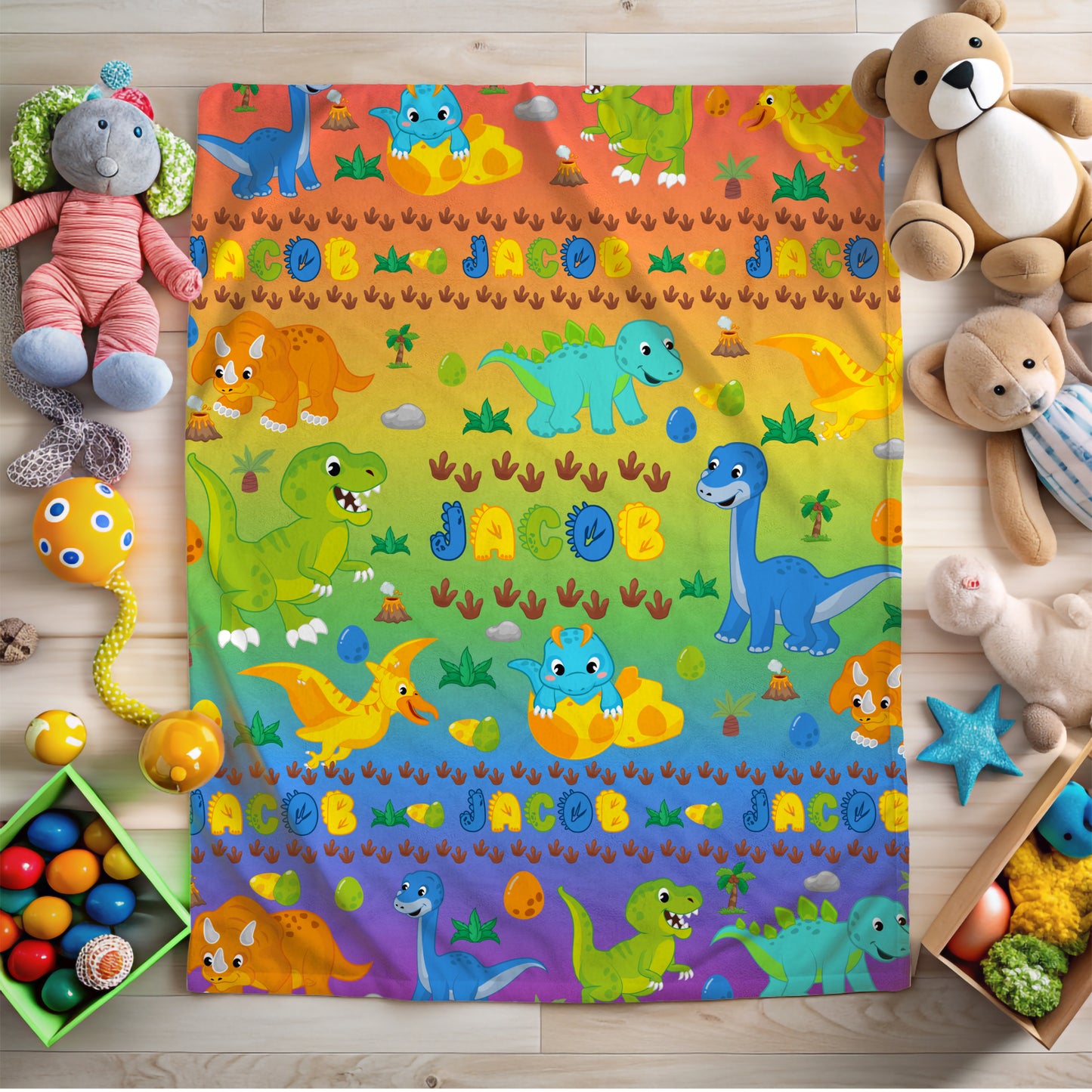 Dinosaur Blanket
