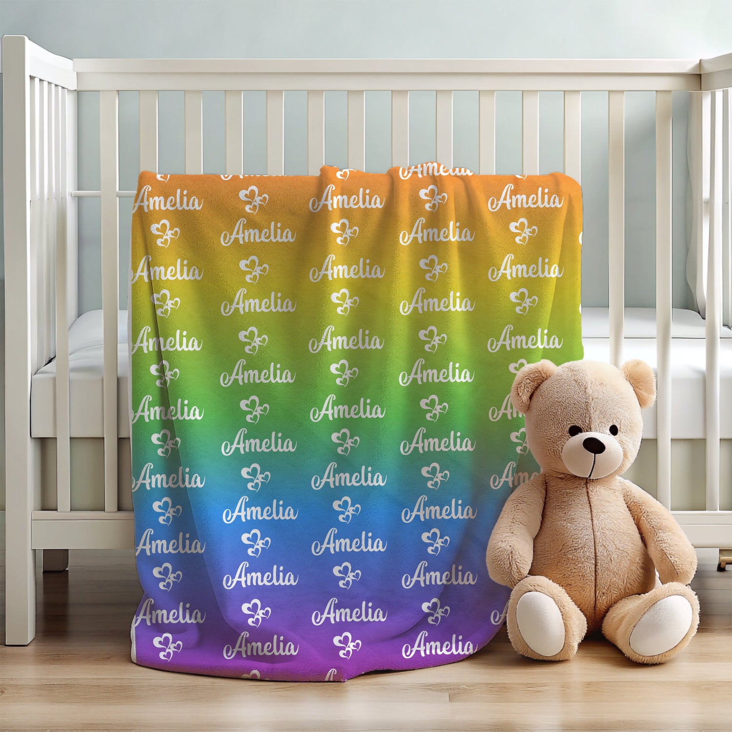 Rainbow Blankets: Bright and Colorful Comfort for Kids