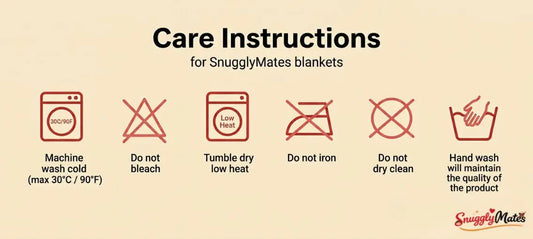 How to Wash and Care for Personalized Kids Blankets