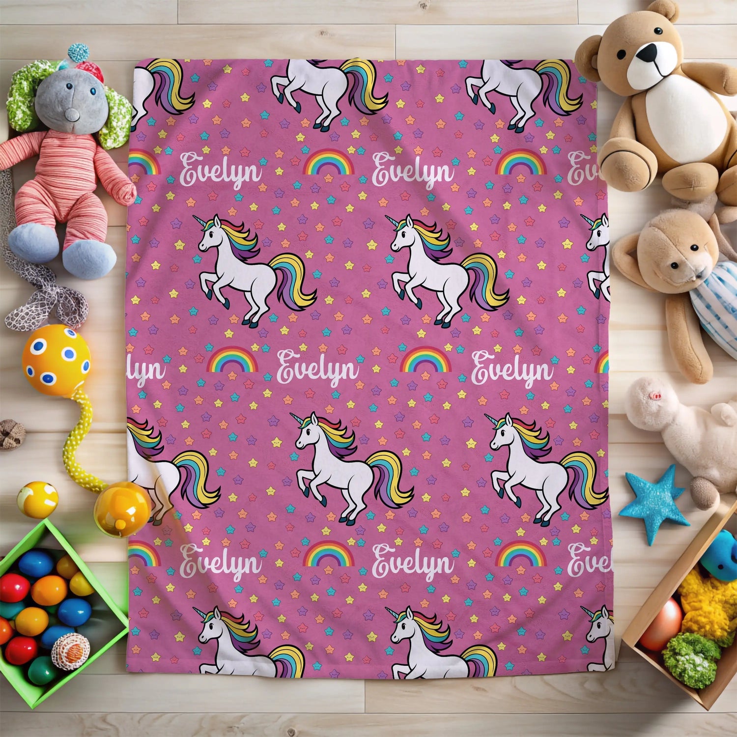 Unicorn Dreams: A Magical Blanket for Kids
