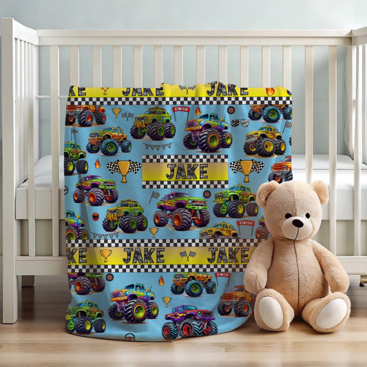 Emmie touching blanket-1