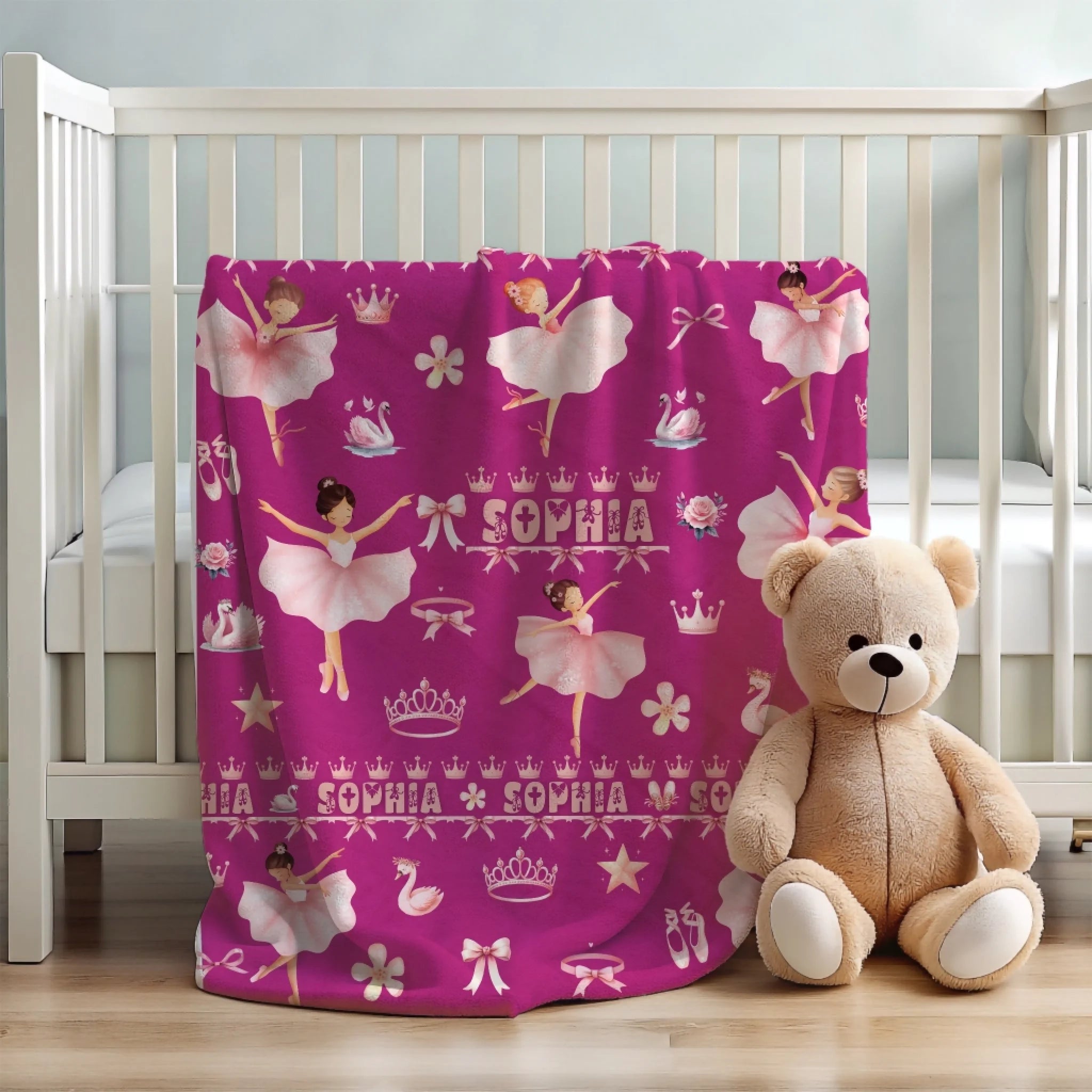 Ballerina Blanket - Pink 5