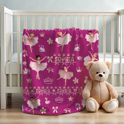 Ballerina Blanket - Pink 5