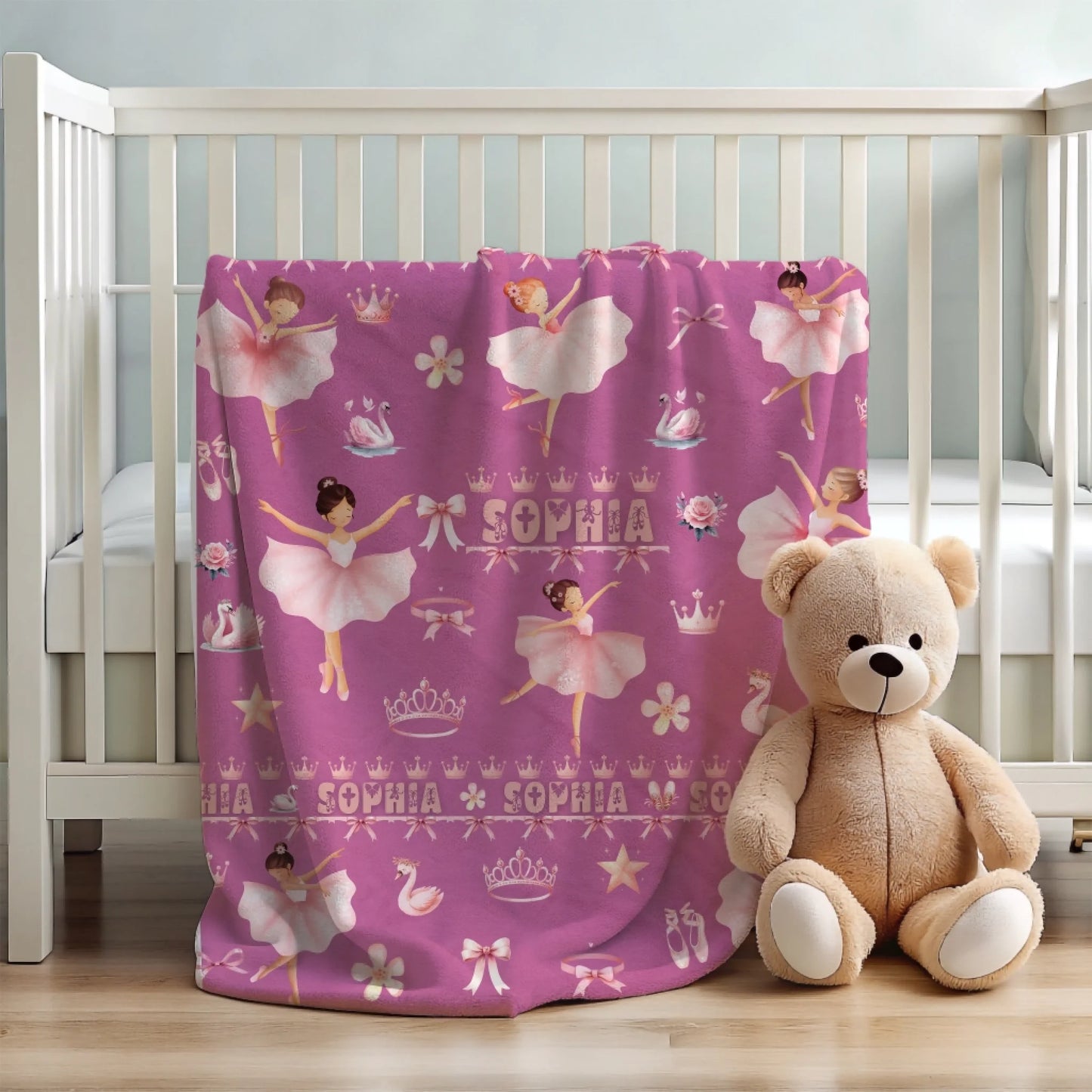 Ballerina Blanket - Light Pink