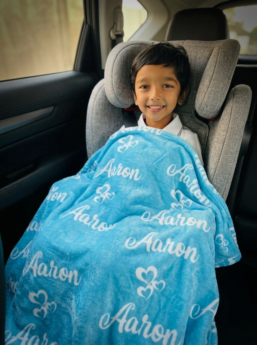 In the car
