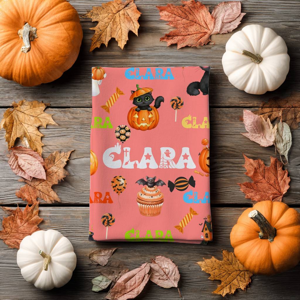 Spooky Cute Halloween Blanket