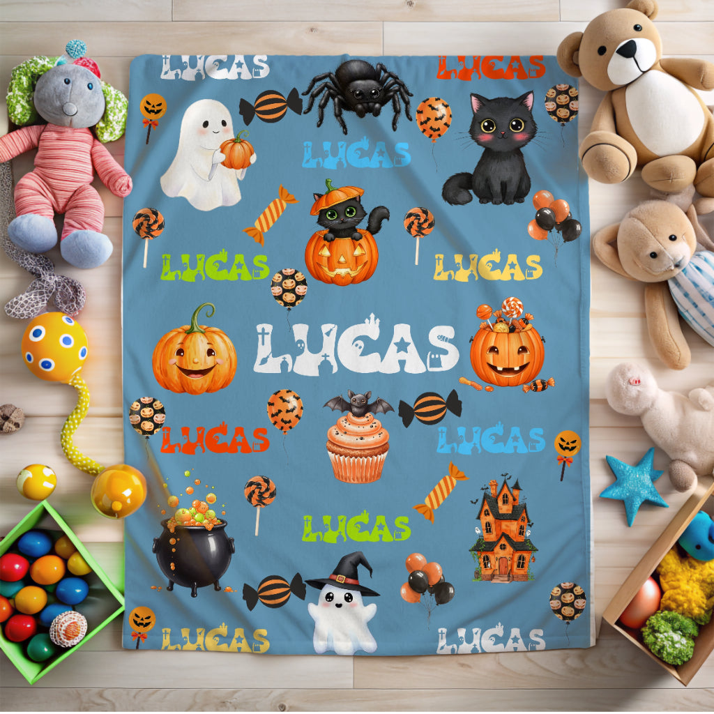 Spooky Cute Halloween Blanket