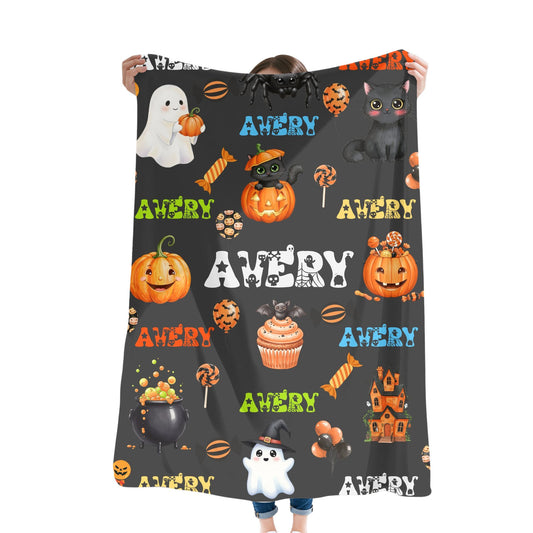 Spooky Cute Halloween Blanket
