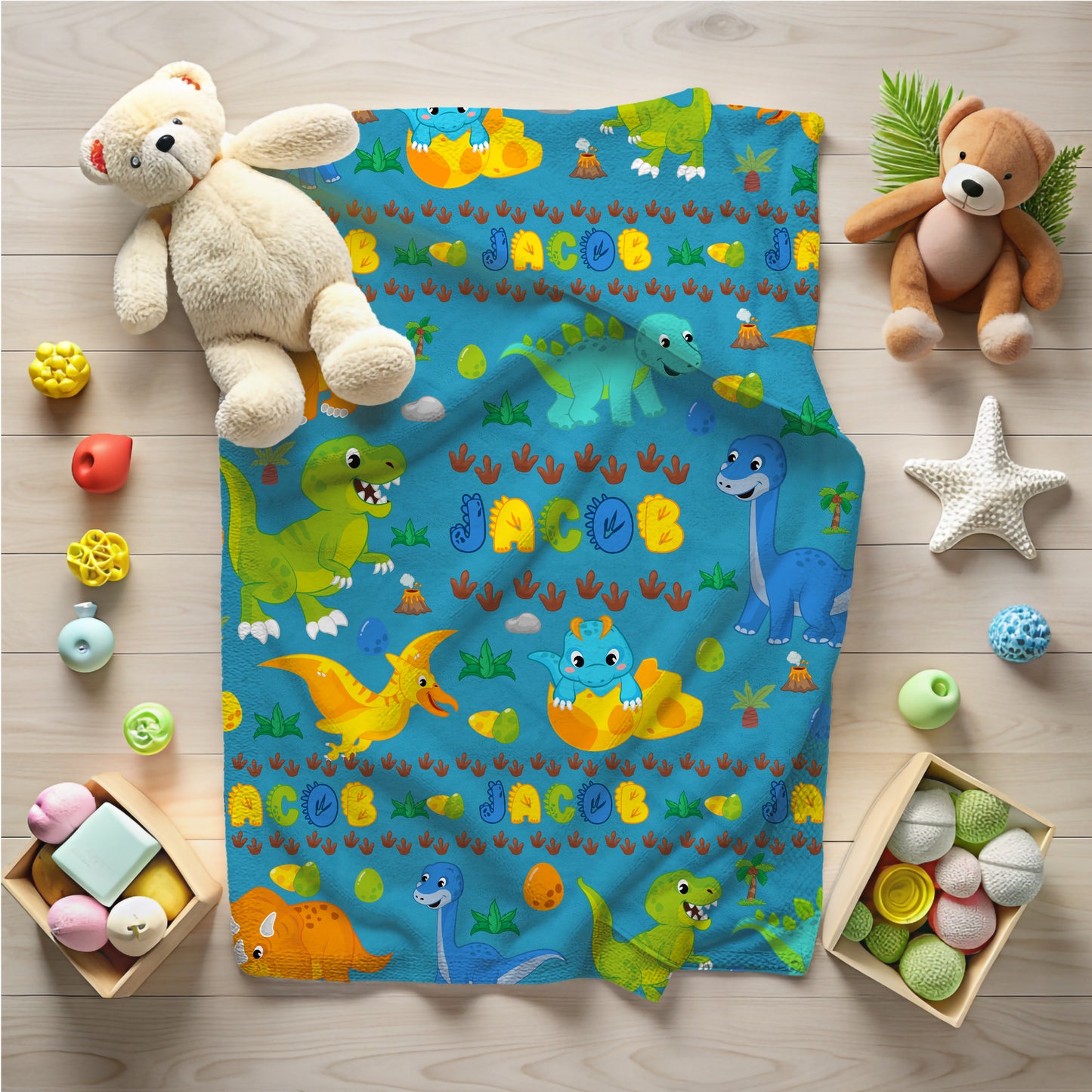 Dinosaur Blanket