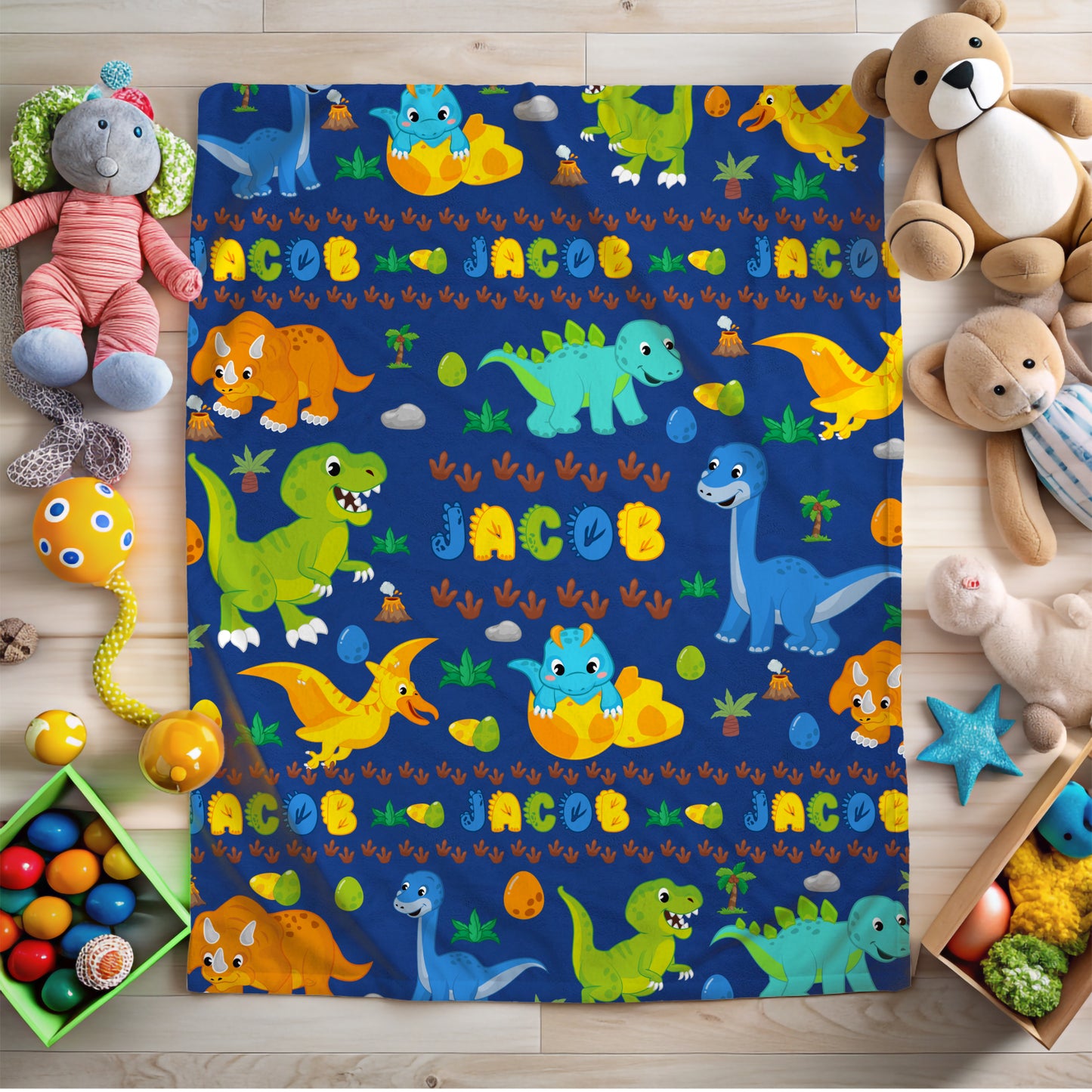 Dinosaur Blanket