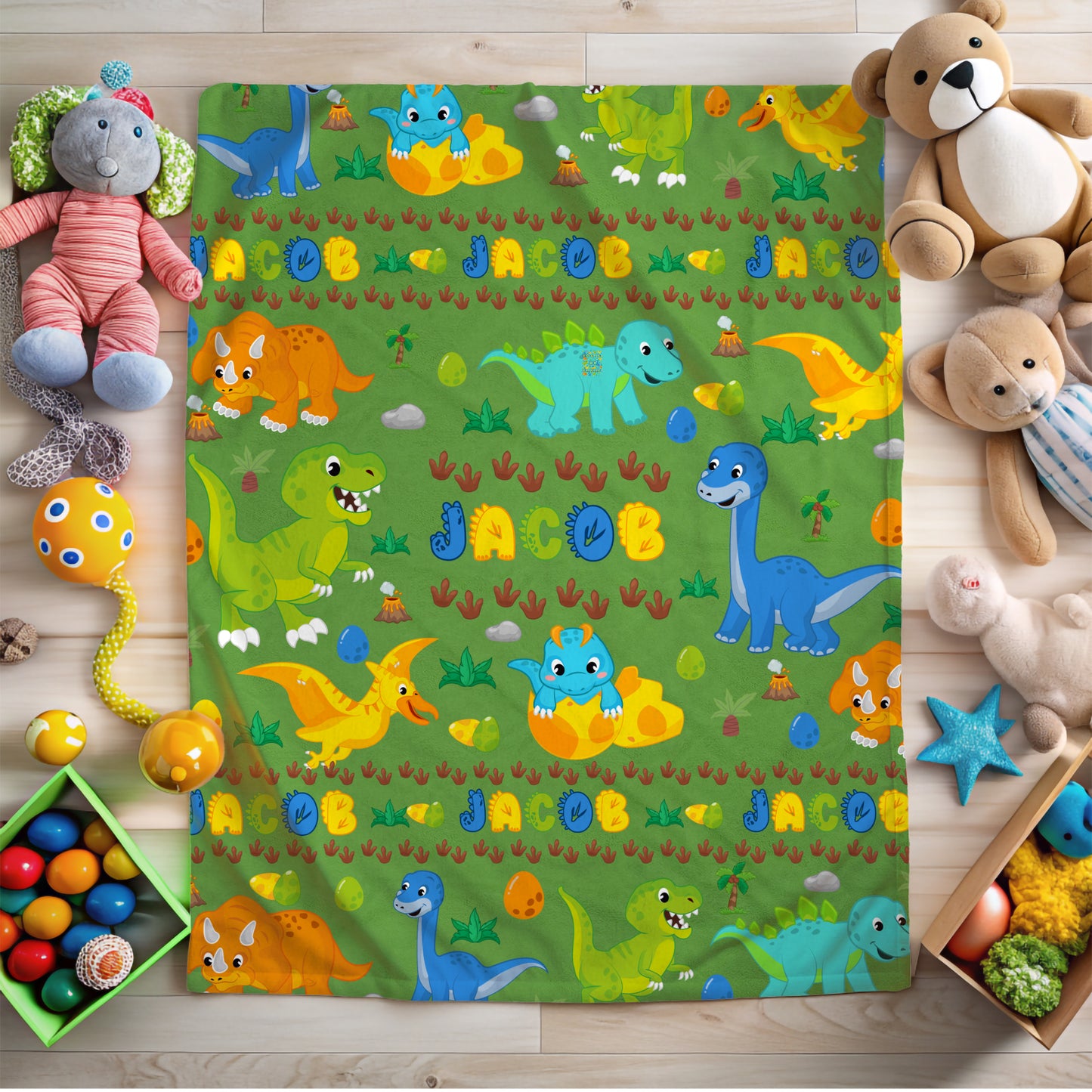 Dinosaur Blanket