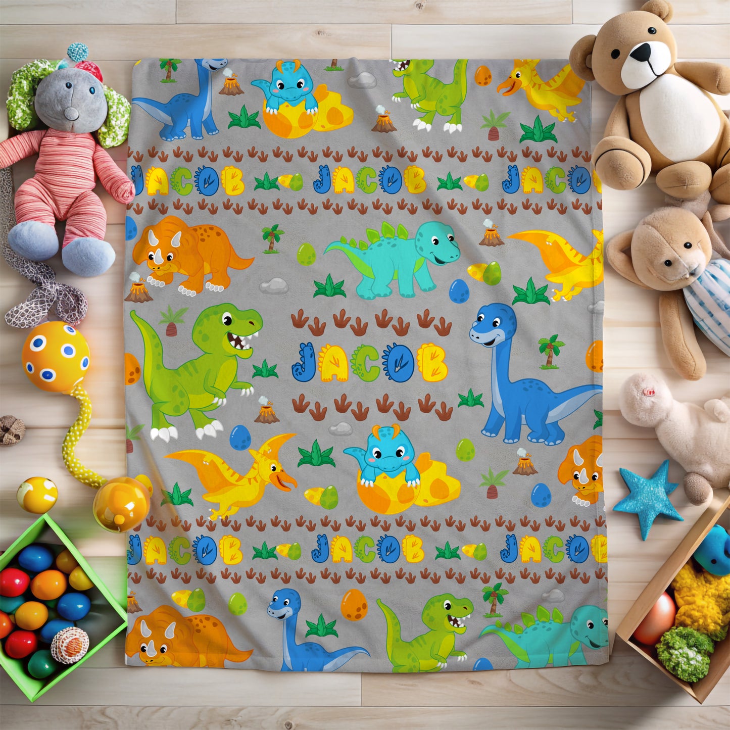 Dinosaur Blanket