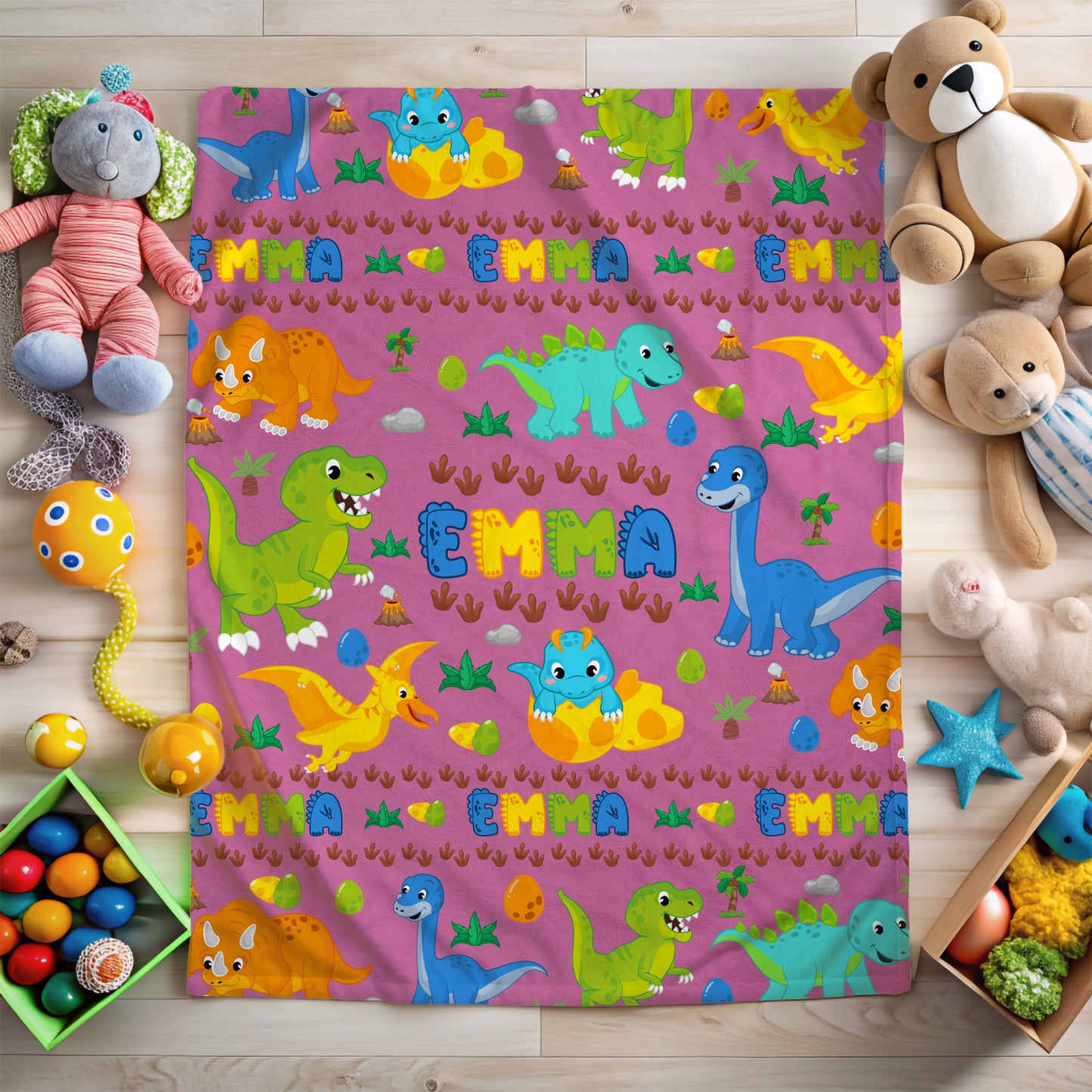 Dinosaur Blanket