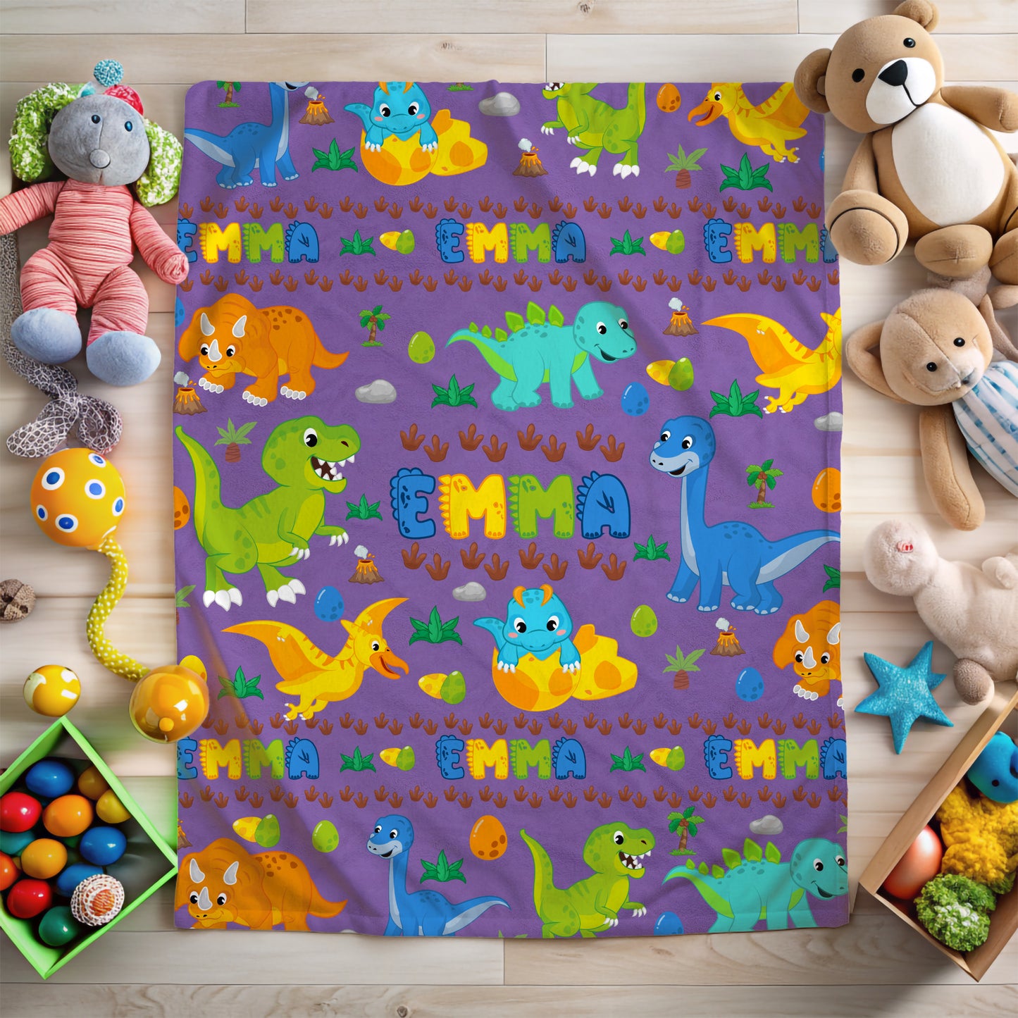 Dinosaur Blanket