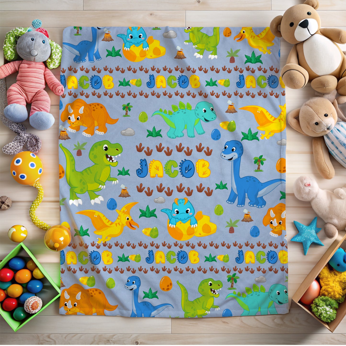 Dinosaur Blanket
