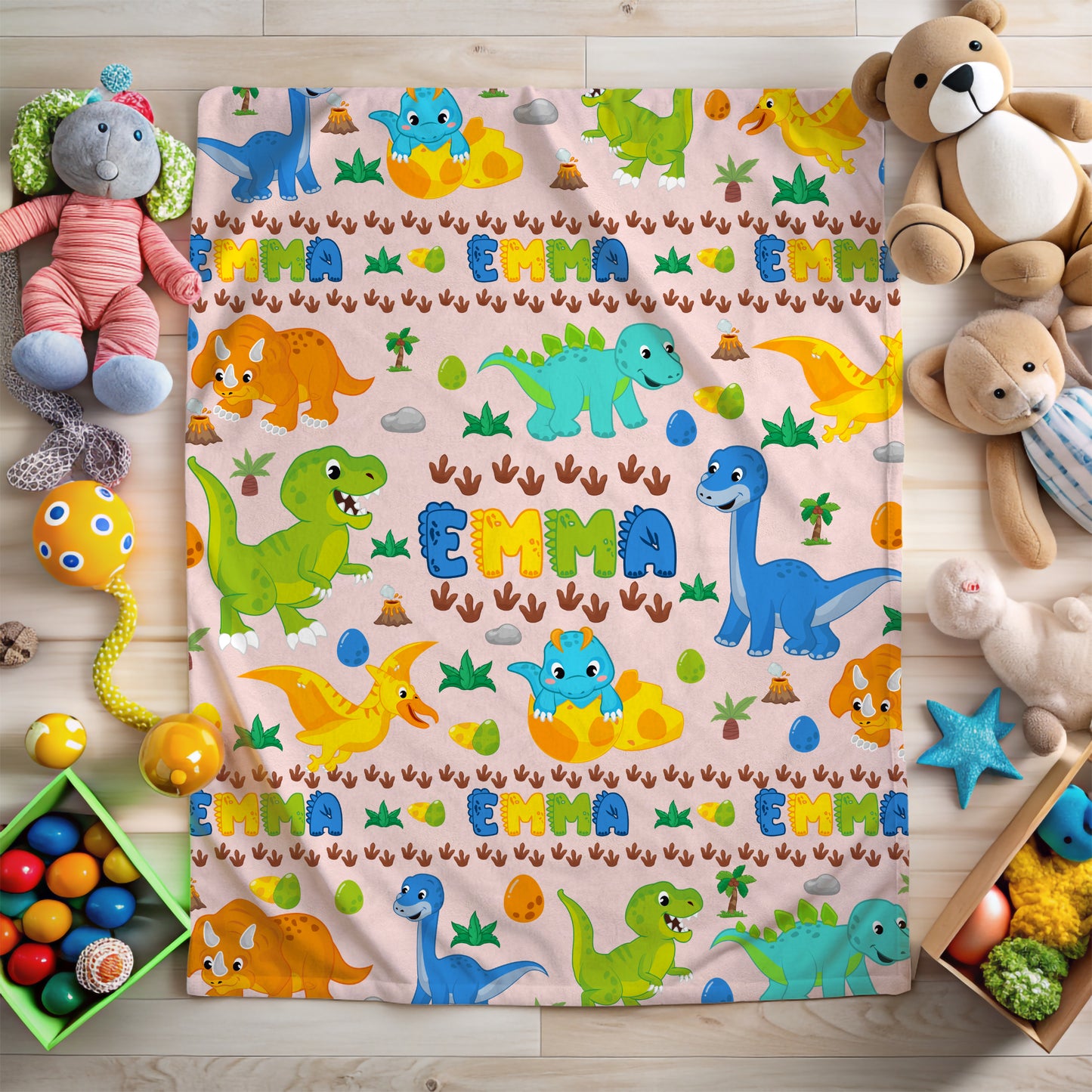 Dinosaur Blanket
