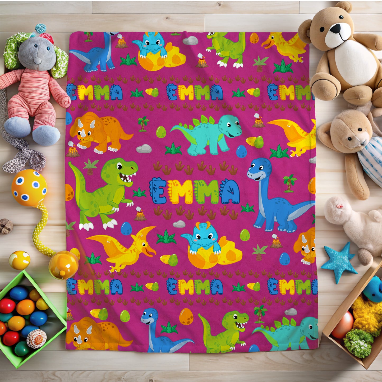 Dinosaur Blanket