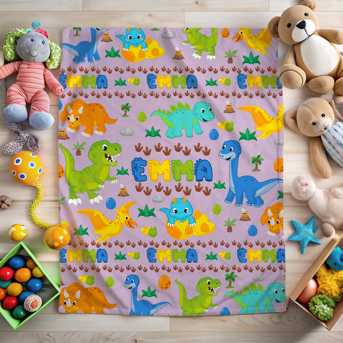 Dinosaur Blanket