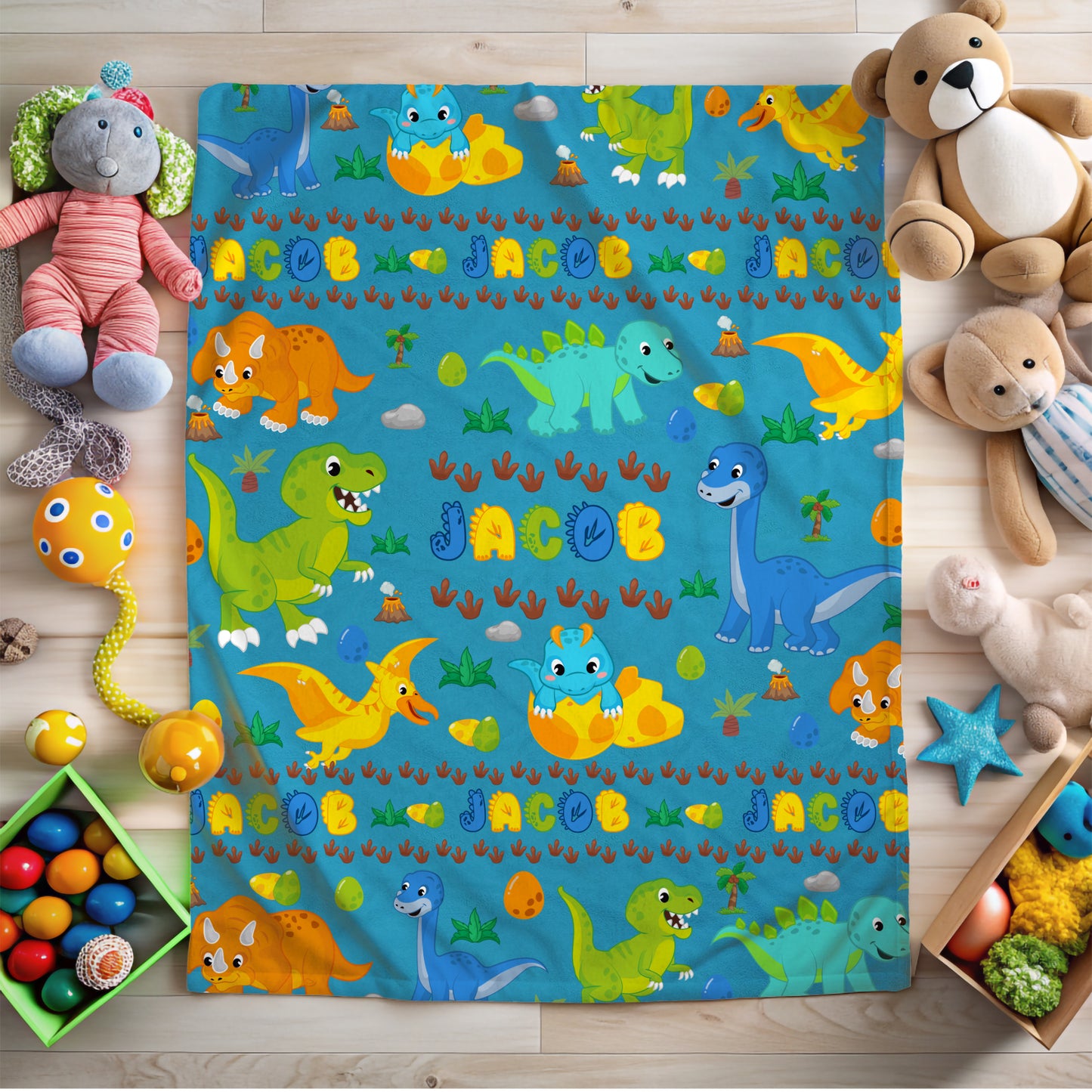 Dinosaur Blanket