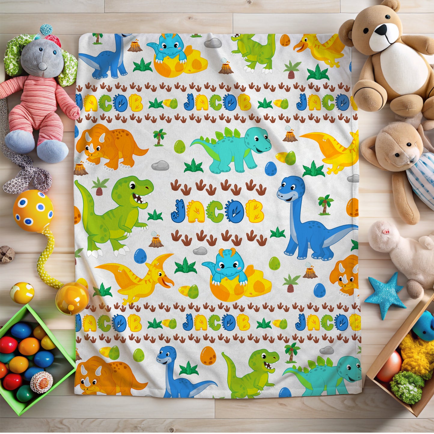 Dinosaur Blanket