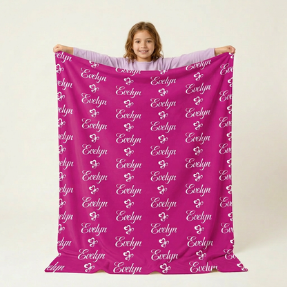 Name Heart Blanket