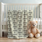 Name Blanket with Hearts