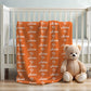 Name Blanket with Hearts