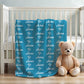 Name Blanket with Hearts