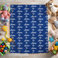 Name Blanket with Hearts