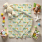 Rainbow Name Blanket