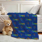 Rainbow Name Blanket