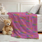 Rainbow Name Blanket